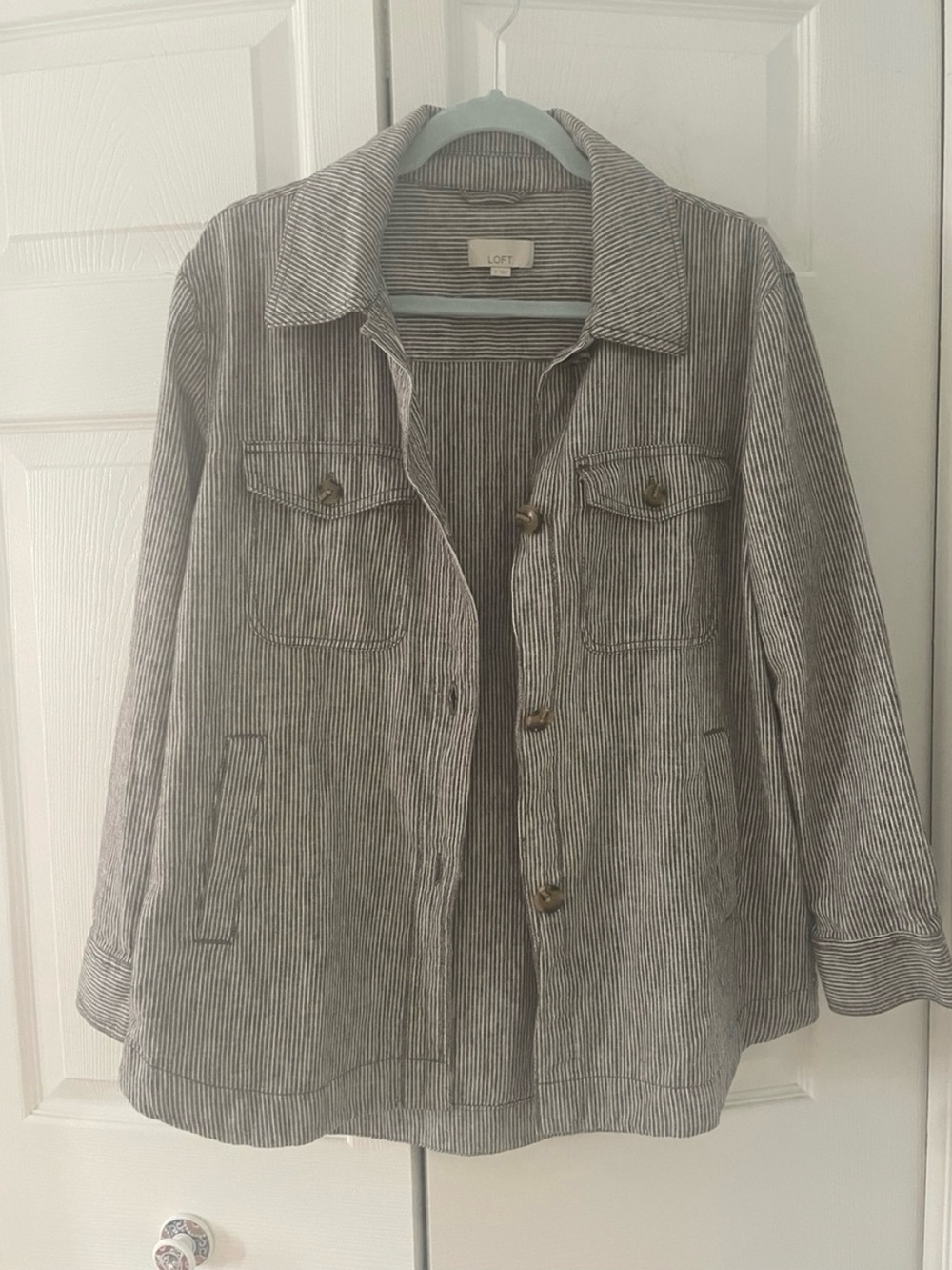 LOFT Linen Jacket - Picture 2 of 6